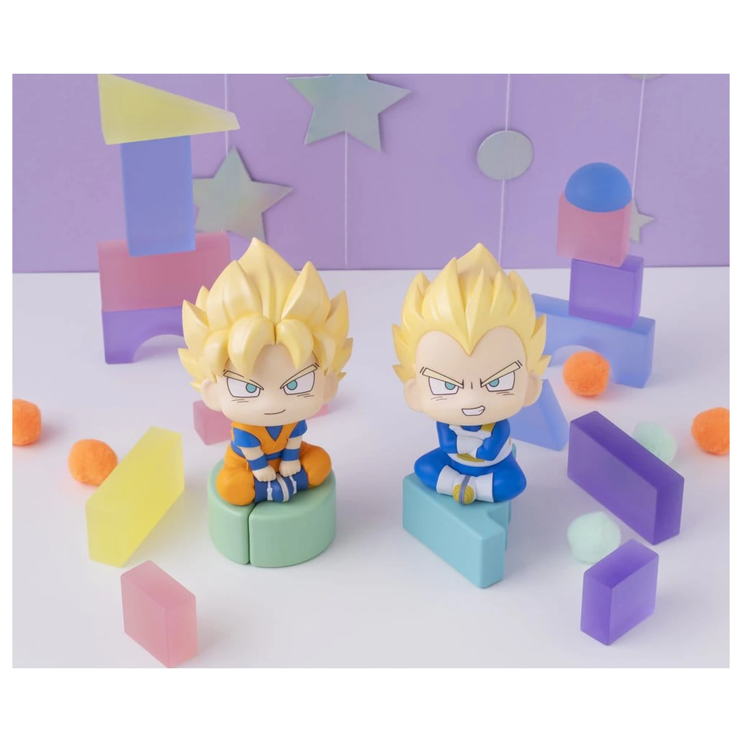 Dragon Ball DAIMA Look Up PVC figure paket od 2 komada Super Saiyan Son Goku (mini) & Super Saiyan Vegeta (mini) 11 cm (s poklonom) fotografija proizvoda