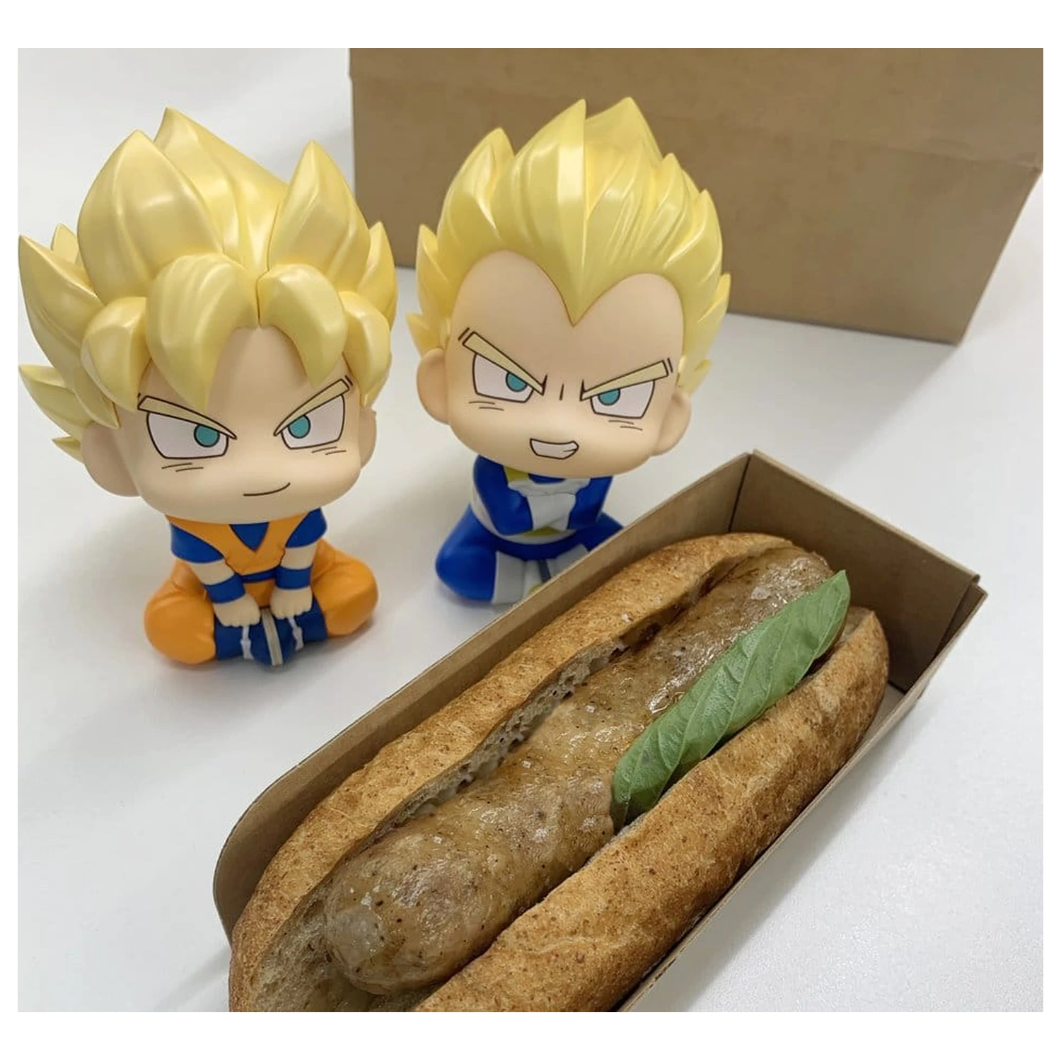 Dragon Ball DAIMA Look Up PVC figure paket od 2 komada Super Saiyan Son Goku (mini) & Super Saiyan Vegeta (mini) 11 cm (s poklonom) fotografija proizvoda