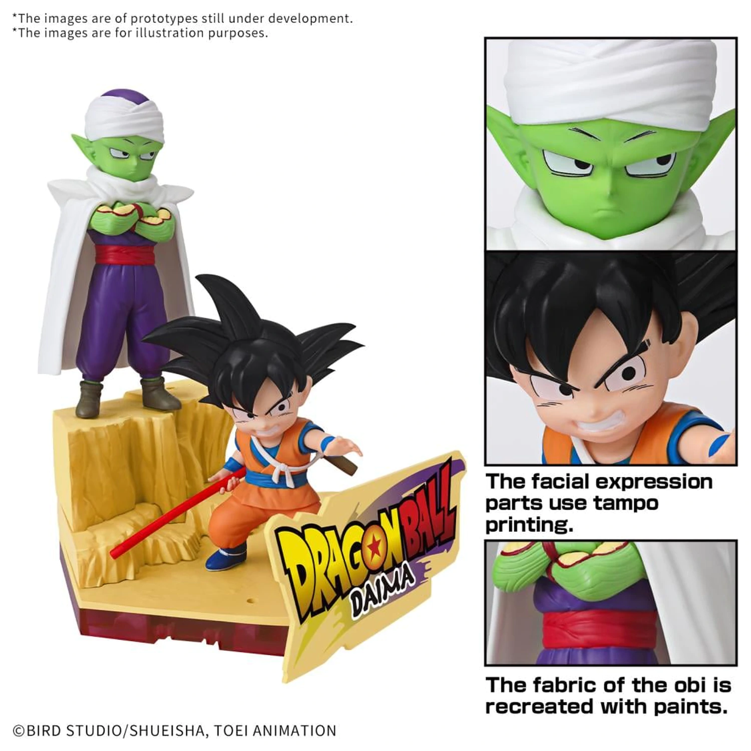 Dragon Ball Daima Son Goku (Mini) i Piccolo (Mini) Model komplet fotografija proizvoda