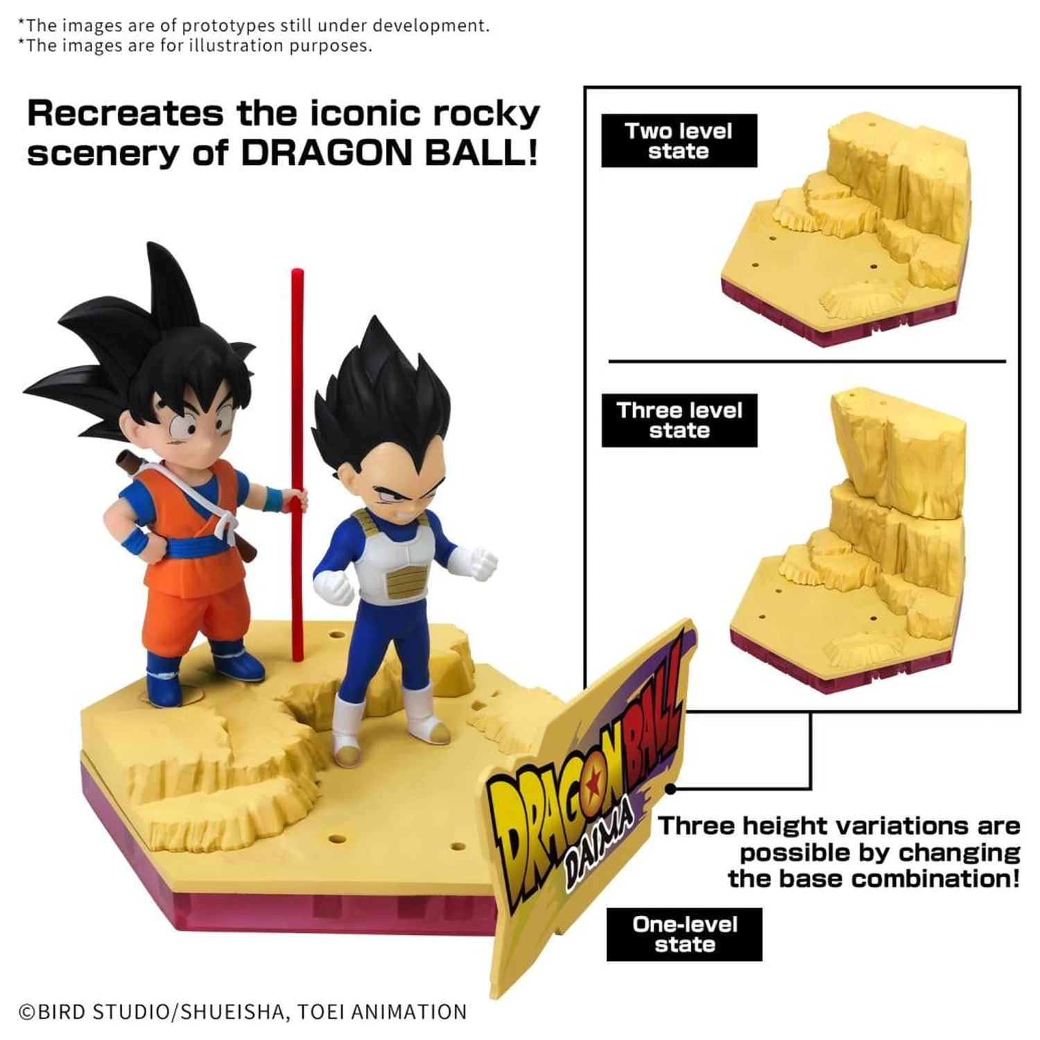 Dragon Ball Daima Son Goku (Mini) & Vegeta (Mini) Komplet Modela fotografija proizvoda