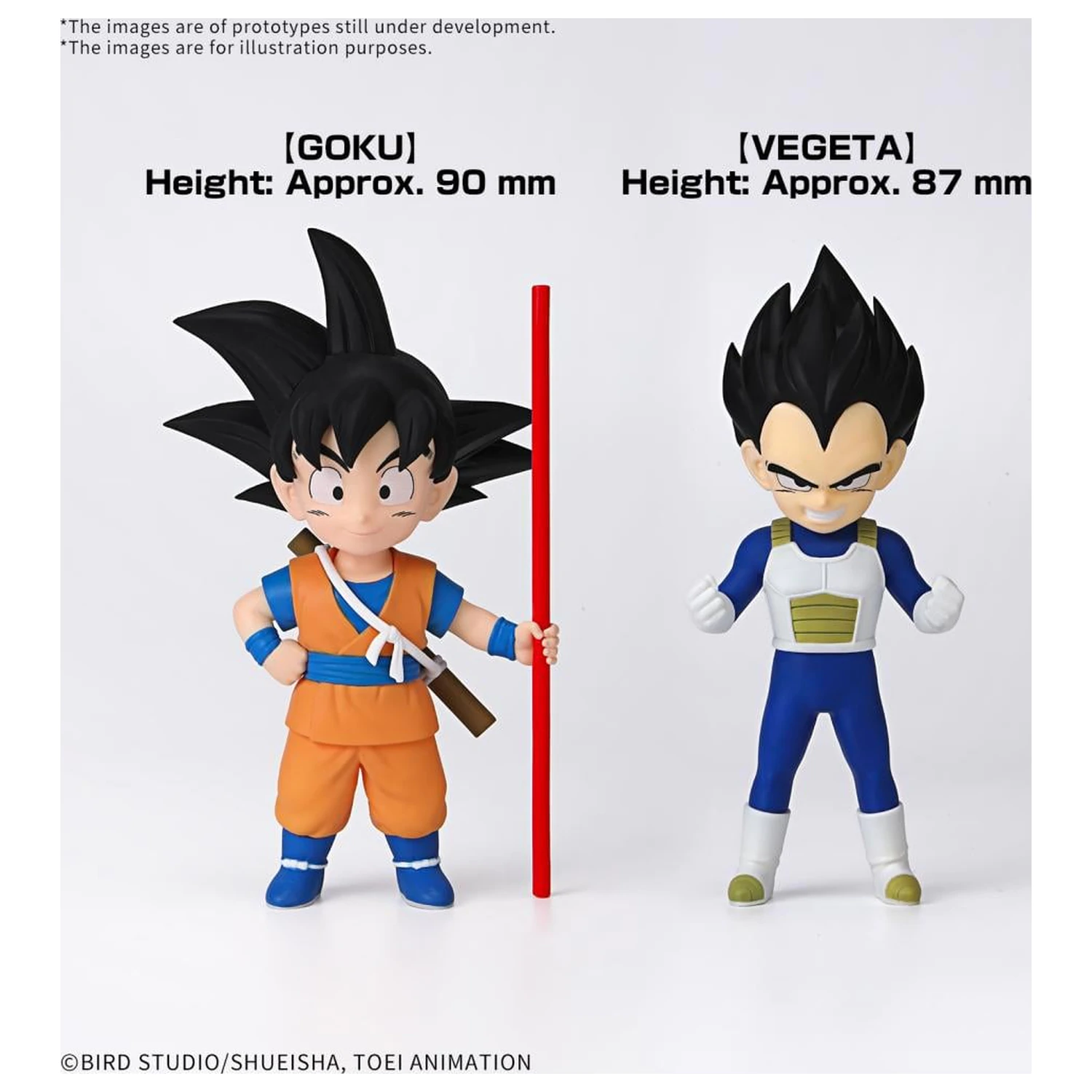 Dragon Ball Daima Son Goku (Mini) & Vegeta (Mini) Komplet Modela fotografija proizvoda