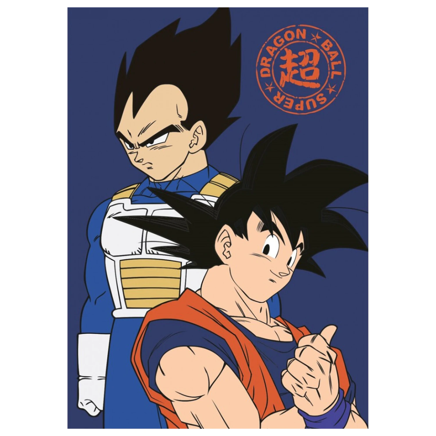 Dragon Ball Duo deka od flisa fotografija proizvoda
