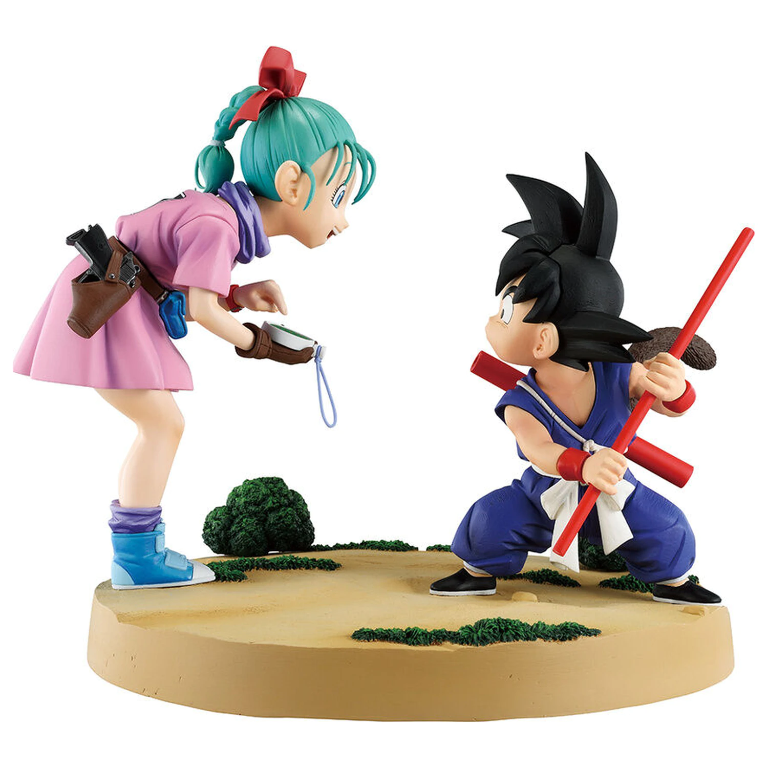Dragon Ball Fantastic Adventure 3 Goku Bulma Ichibansho figura 17cm fotografija proizvoda