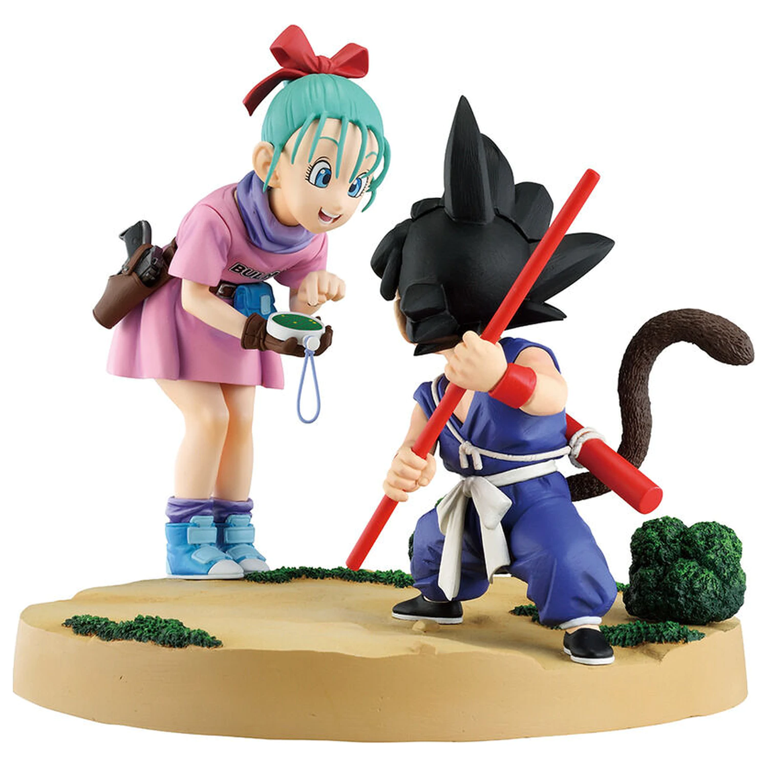 Dragon Ball Fantastic Adventure 3 Goku Bulma Ichibansho figura 17cm fotografija proizvoda