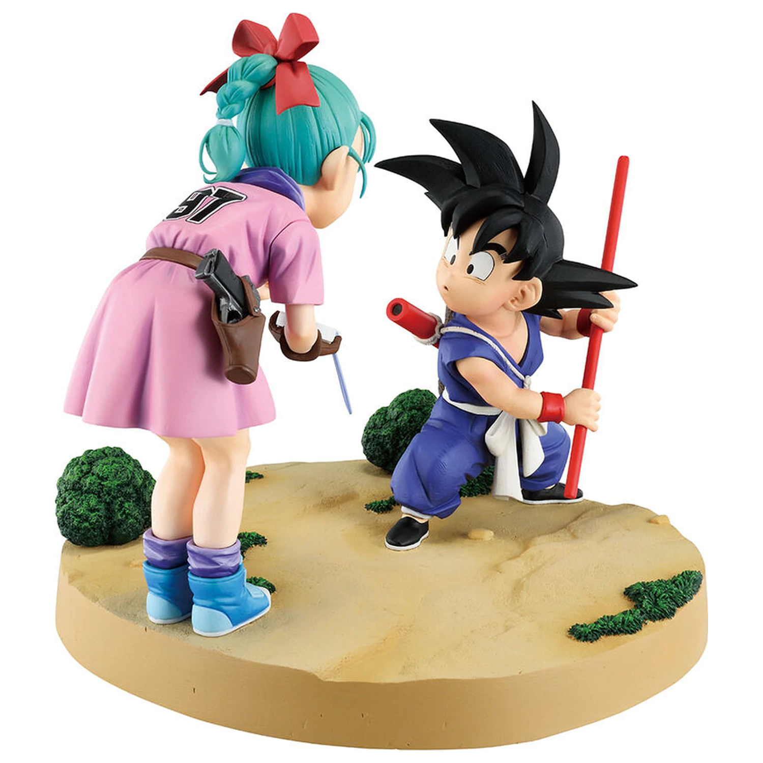 Dragon Ball Fantastic Adventure 3 Goku Bulma Ichibansho figura 17cm fotografija proizvoda