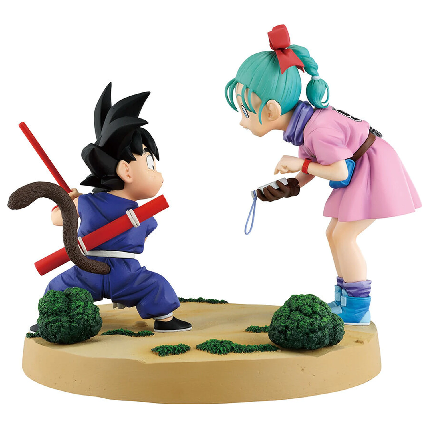 Dragon Ball Fantastic Adventure 3 Goku Bulma Ichibansho figura 17cm fotografija proizvoda