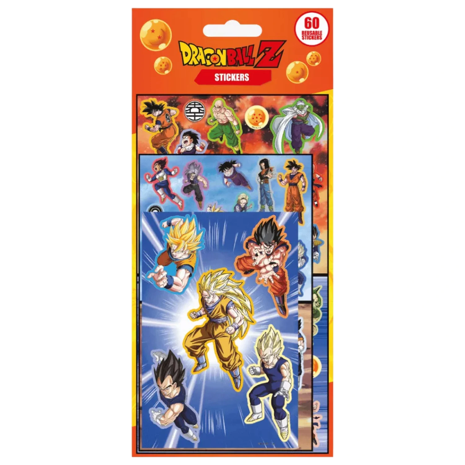 Dragon Ball Super Force set naljepnica od 60 komada fotografija proizvoda