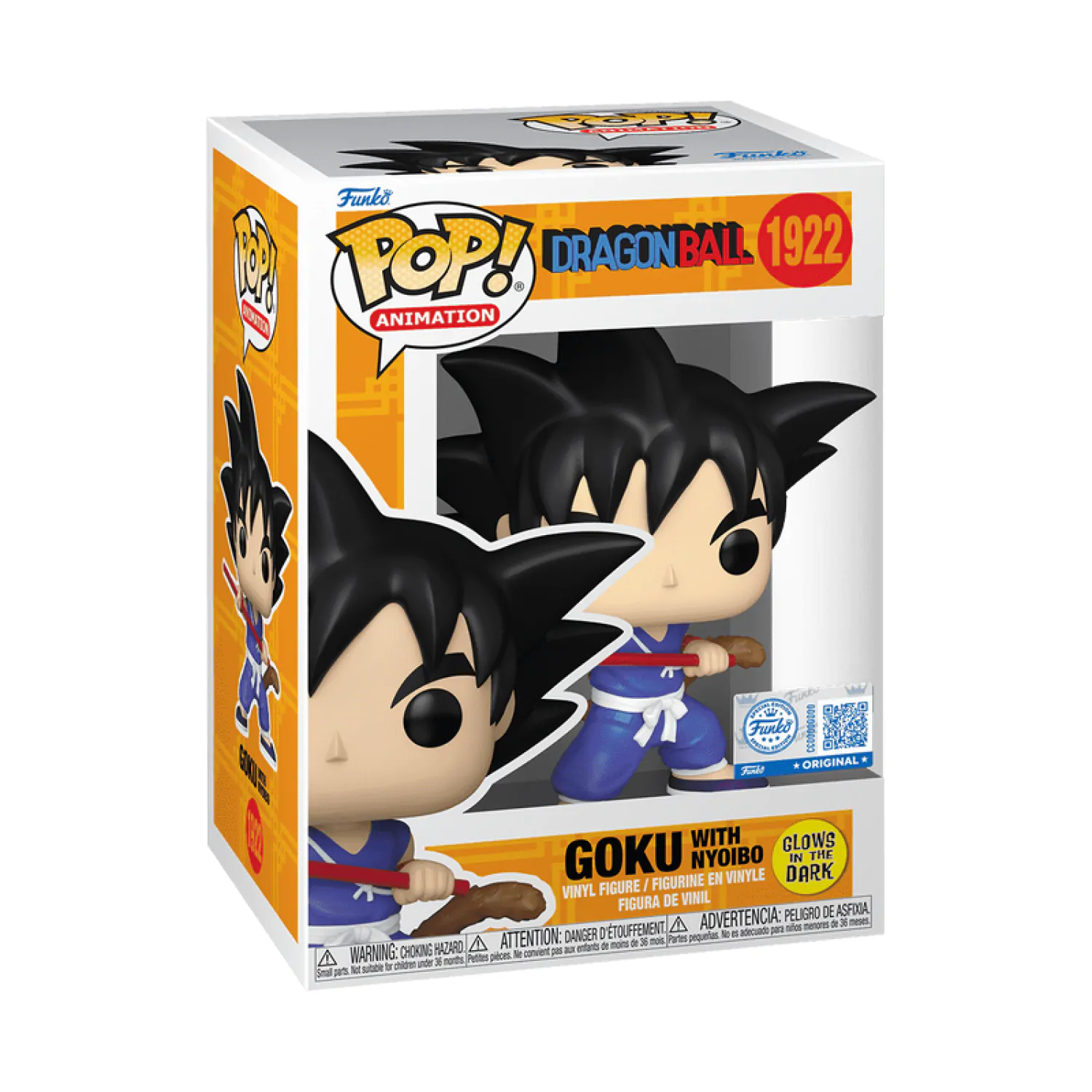 Dragon Ball Funko POP! figura Goku With Nyoibo (GW) 9 cm fotografija proizvoda