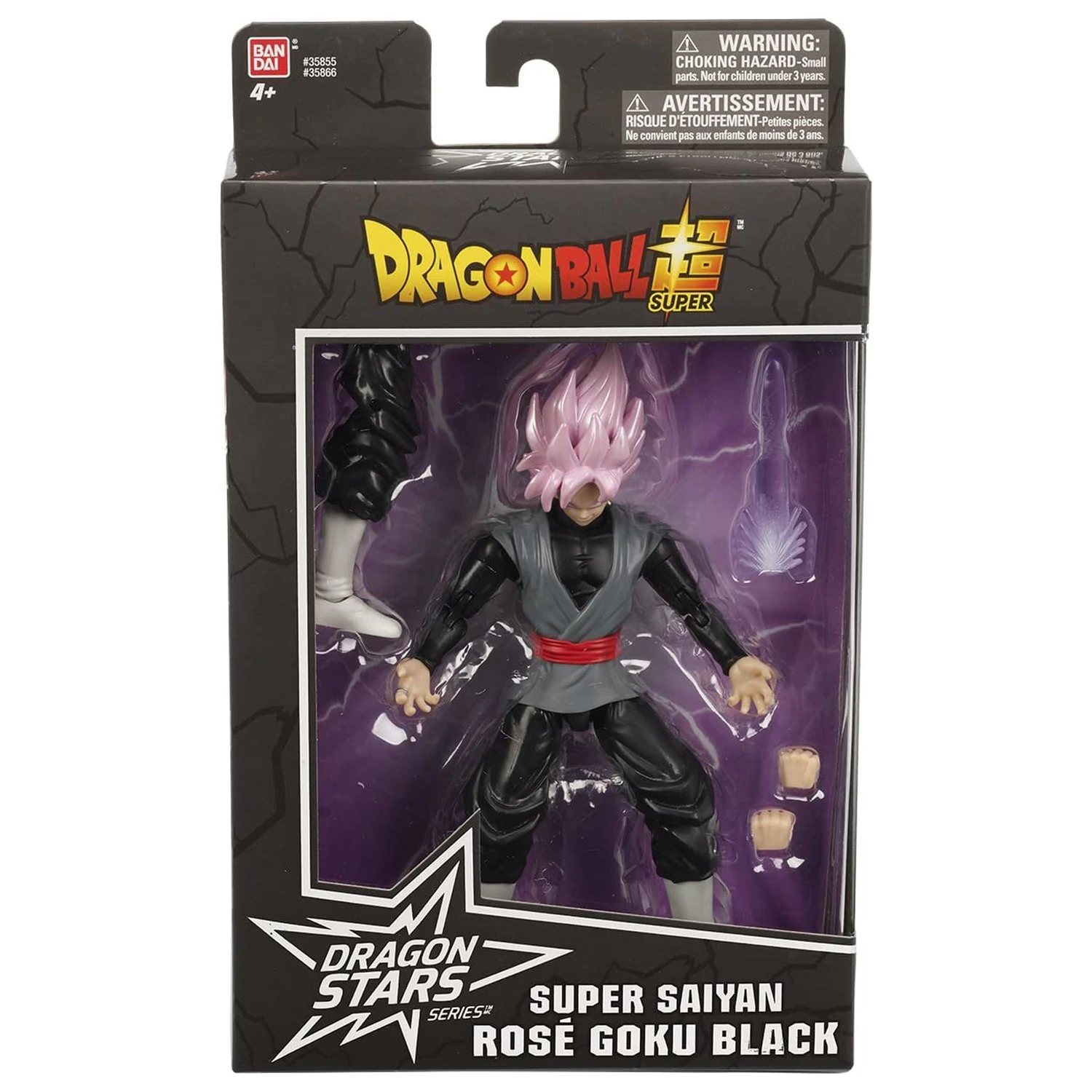 DRAGON BALL - Goku Black Rosé SS - Figura Dragon Stars 17cm Serija 4 fotografija proizvoda