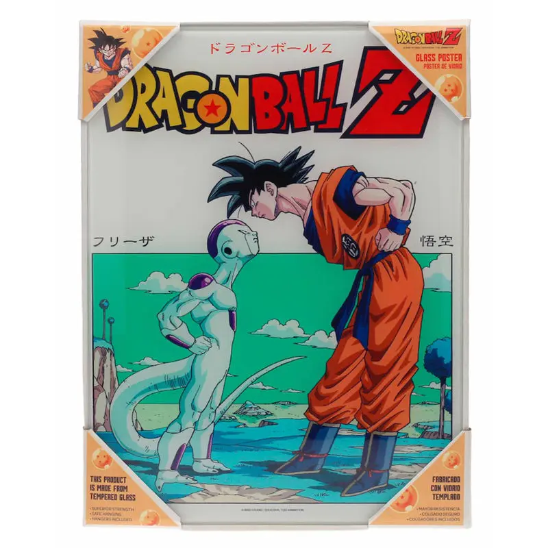 Dragon Ball Z Stakleni poster Freezer 30 x 40 cm fotografija proizvoda