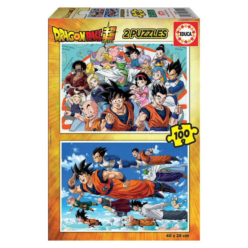 Dragon Ball Super puzzle 2x100 komada fotografija proizvoda