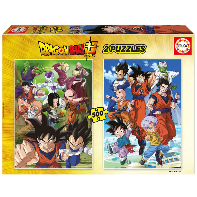 Dragon Ball puzzle 2x500 komada fotografija proizvoda