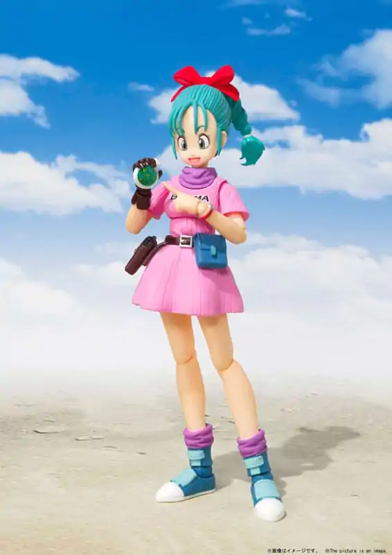 Dragon Ball S.H. Figuarts akcijska figura Bulma Adventure Begins 16 cm fotografija proizvoda
