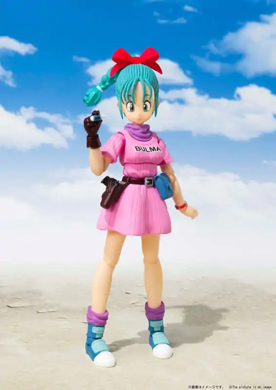 Dragon Ball S.H. Figuarts akcijska figura Bulma Adventure Begins 16 cm fotografija proizvoda