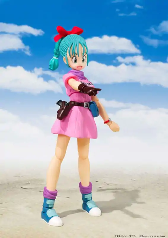Dragon Ball S.H. Figuarts akcijska figura Bulma Adventure Begins 16 cm fotografija proizvoda