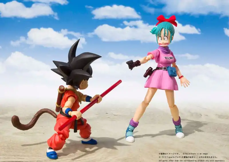 Dragon Ball S.H. Figuarts akcijska figura Bulma Adventure Begins 16 cm fotografija proizvoda