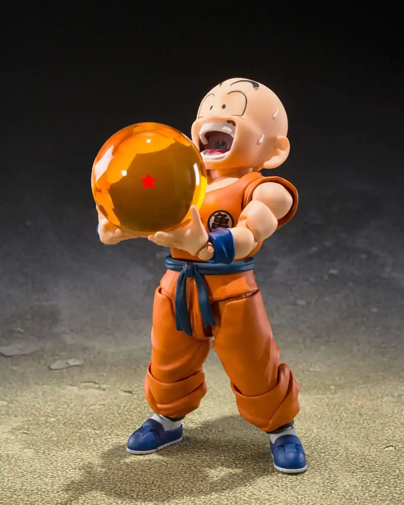 Dragon Ball S.H.Figuarts akcijska figura Krillin, stari prijatelj Son Gokua 11 cm fotografija proizvoda
