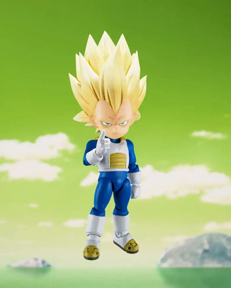 Dragon Ball S.H.Figuarts akcijska figura Super Saiyan razina 3 Vegeta (mini) Daima 8 cm fotografija proizvoda