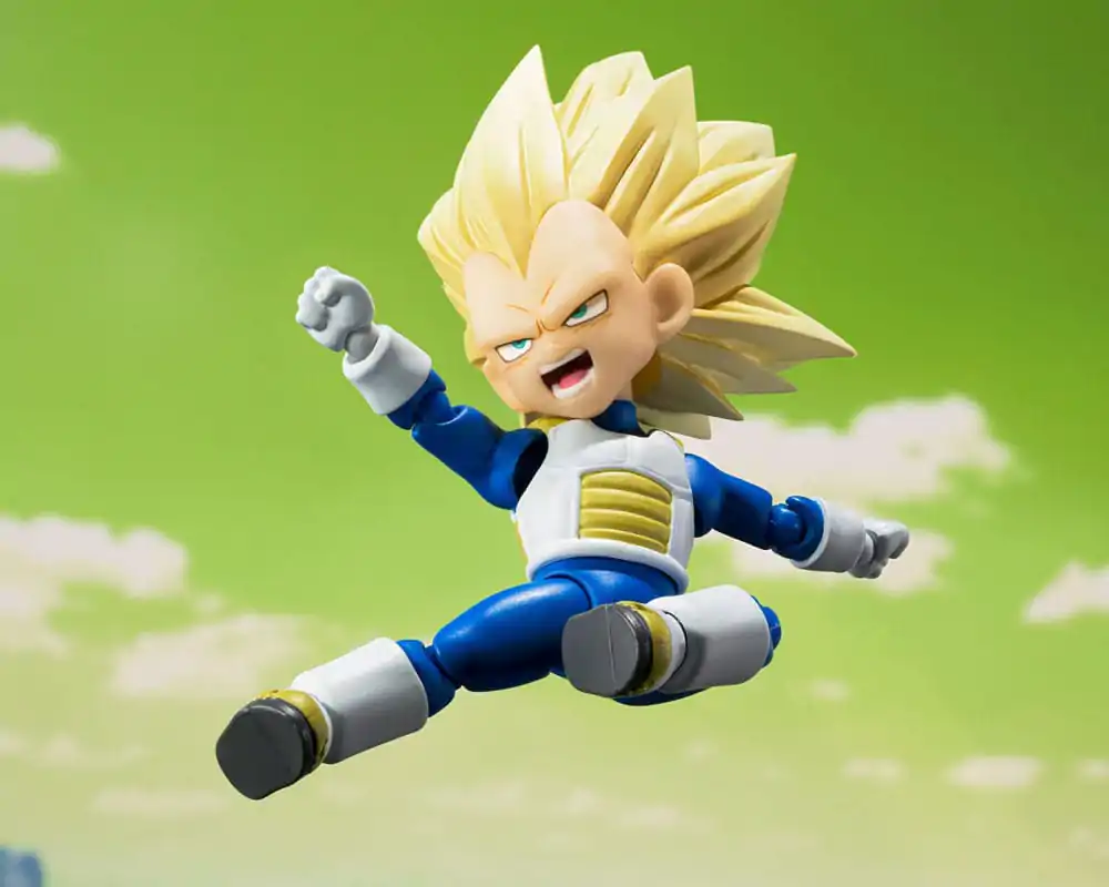 Dragon Ball S.H.Figuarts akcijska figura Super Saiyan razina 3 Vegeta (mini) Daima 8 cm fotografija proizvoda