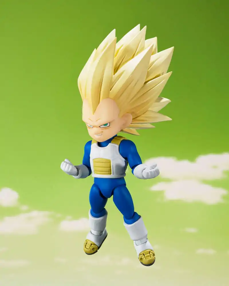 Dragon Ball S.H.Figuarts akcijska figura Super Saiyan razina 3 Vegeta (mini) Daima 8 cm fotografija proizvoda