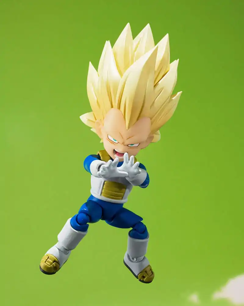 Dragon Ball S.H.Figuarts akcijska figura Super Saiyan razina 3 Vegeta (mini) Daima 8 cm fotografija proizvoda