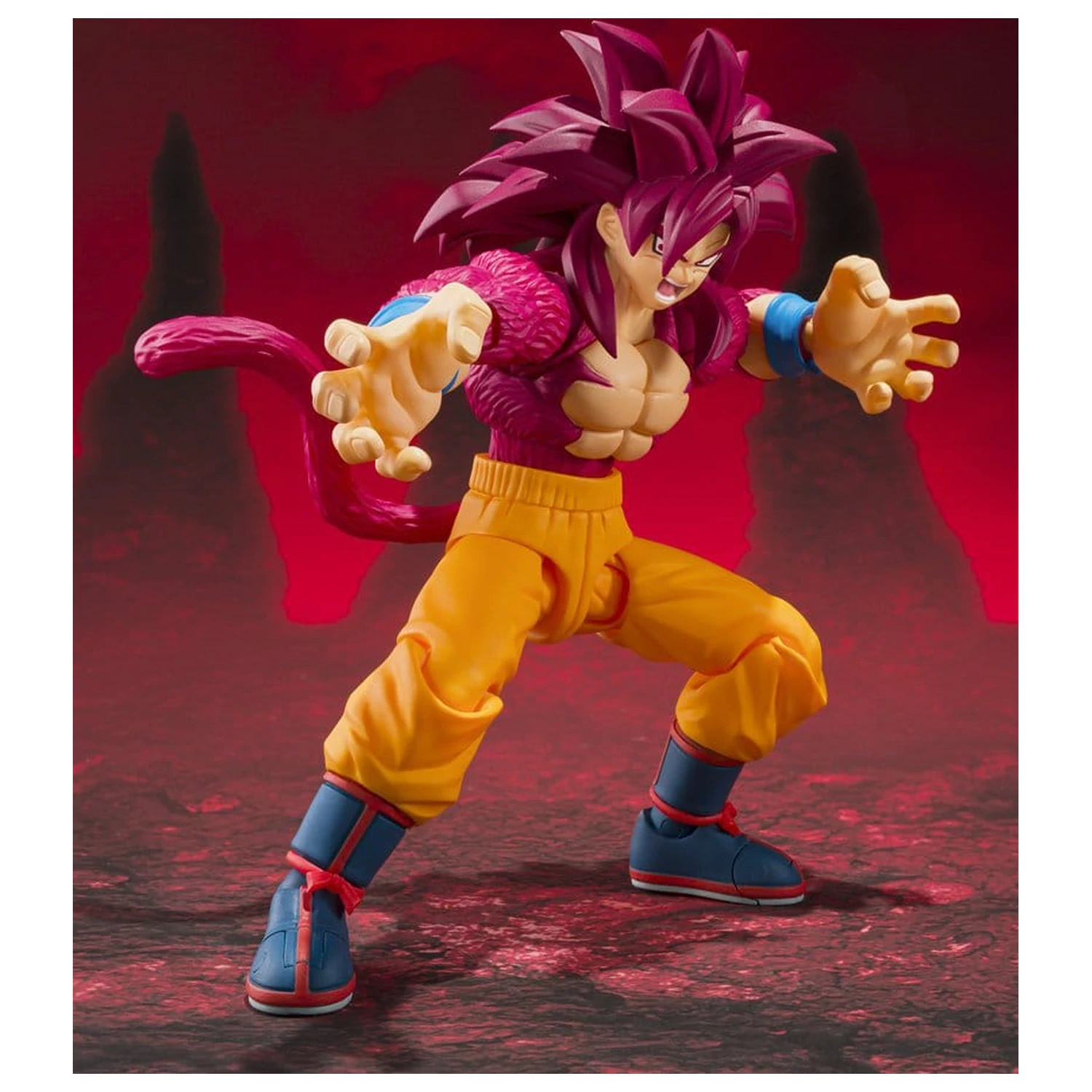 Dragon Ball S.H. Figuarts figura Super Saiyan 4 Son Goku -Daima- 15 cm fotografija proizvoda