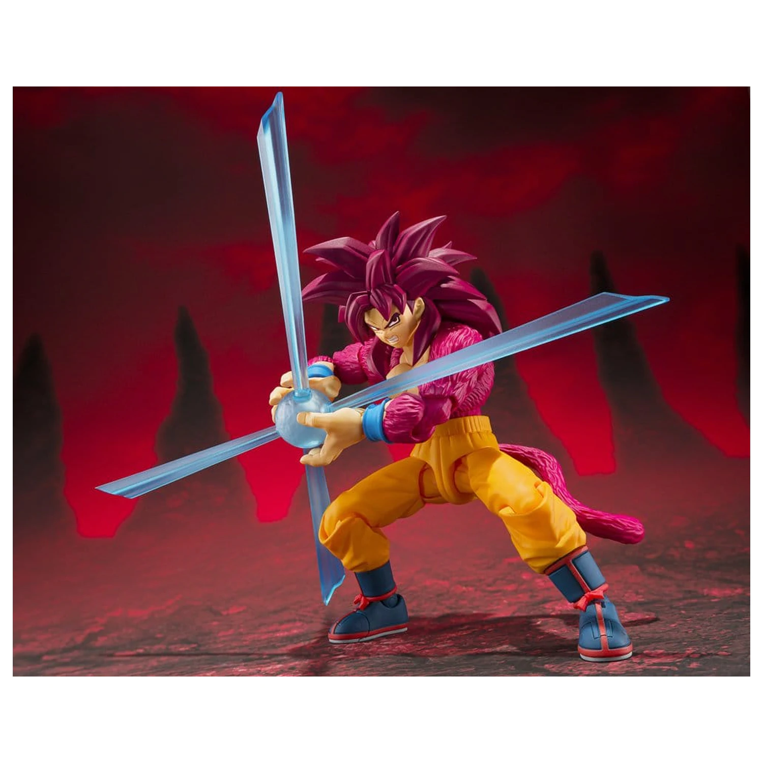 Dragon Ball S.H. Figuarts figura Super Saiyan 4 Son Goku -Daima- 15 cm fotografija proizvoda