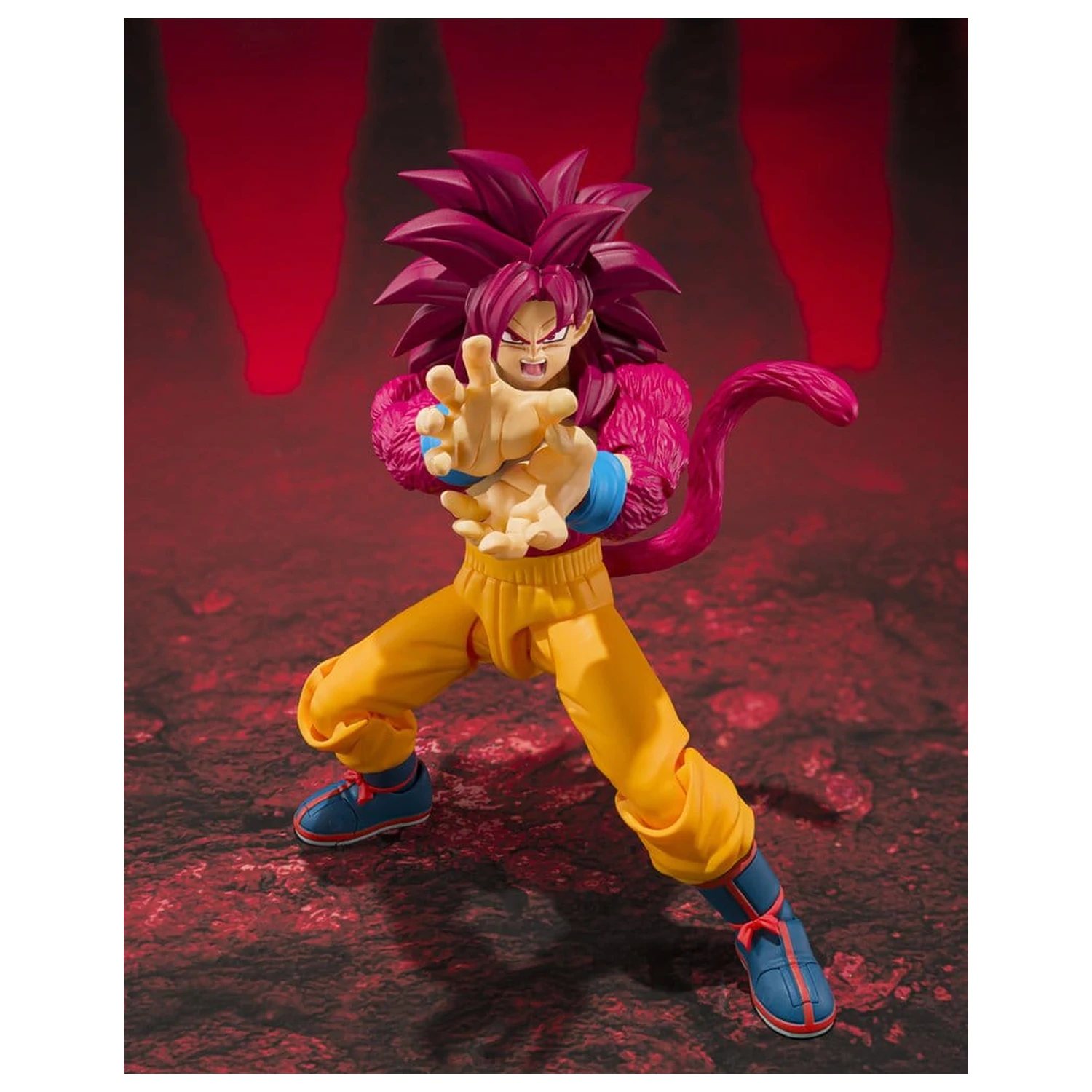 Dragon Ball S.H. Figuarts figura Super Saiyan 4 Son Goku -Daima- 15 cm fotografija proizvoda