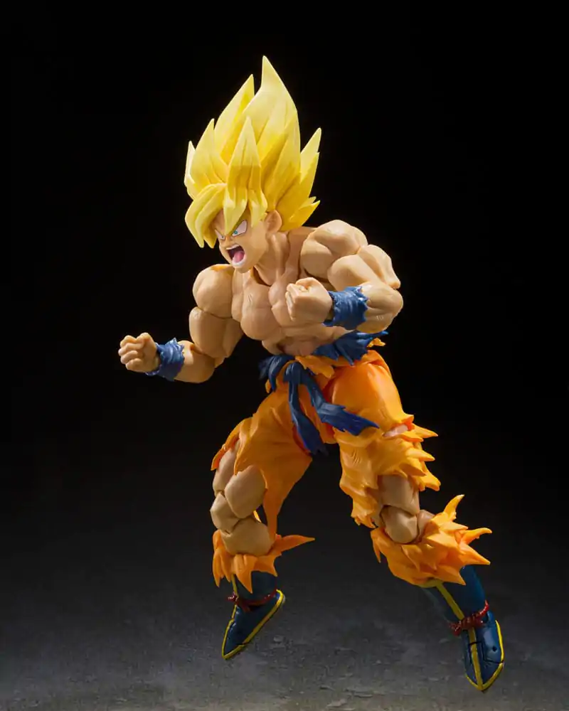 Dragon Ball S.H. Figuarts akcijska figura Super Saiyan Son Goku Legendary Super Saiyan (Best Selection) 15 cm fotografija proizvoda