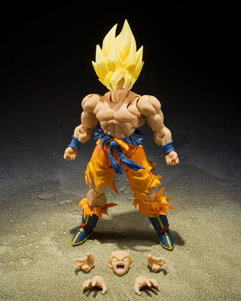 Dragon Ball S.H. Figuarts akcijska figura Super Saiyan Son Goku Legendary Super Saiyan (Best Selection) 15 cm fotografija proizvoda