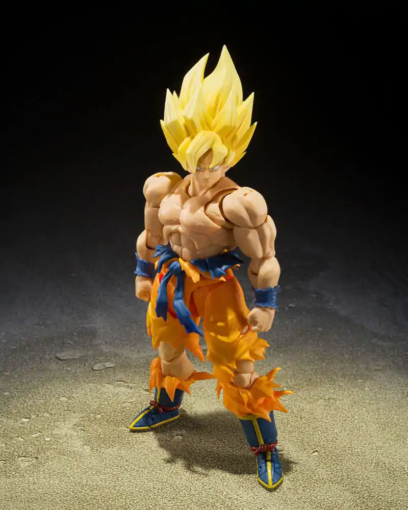 Dragon Ball S.H. Figuarts akcijska figura Super Saiyan Son Goku Legendary Super Saiyan (Best Selection) 15 cm fotografija proizvoda