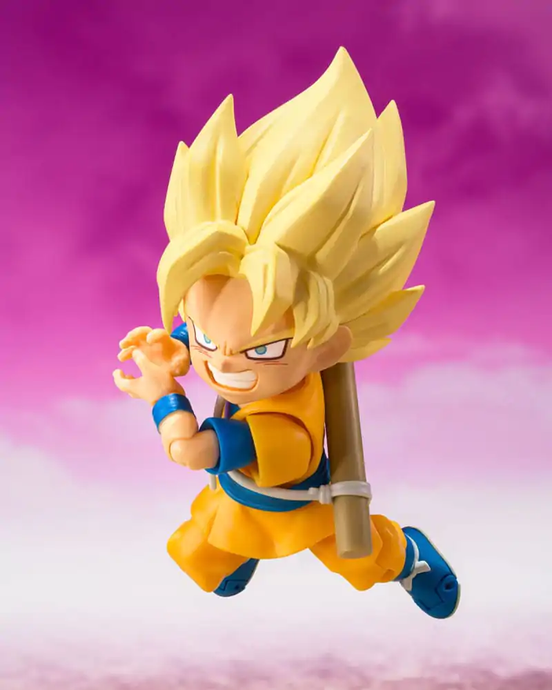 Dragon Ball S.H.Figuarts akcijska figura Super Saiyan Son Goku (mini) Daima 8 cm fotografija proizvoda