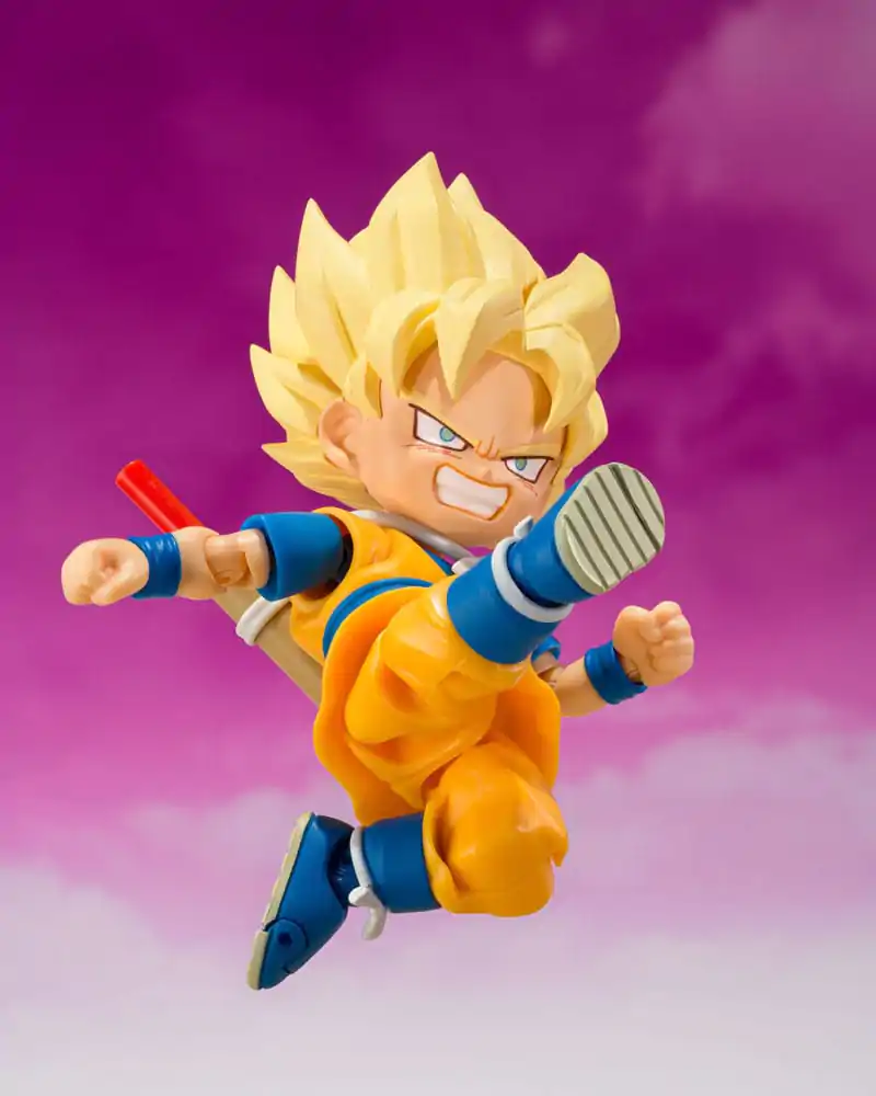 Dragon Ball S.H.Figuarts akcijska figura Super Saiyan Son Goku (mini) Daima 8 cm fotografija proizvoda