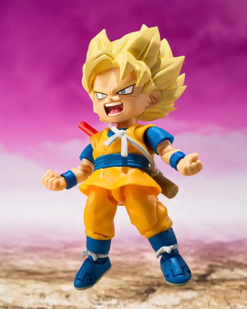 Dragon Ball S.H.Figuarts akcijska figura Super Saiyan Son Goku (mini) Daima 8 cm fotografija proizvoda