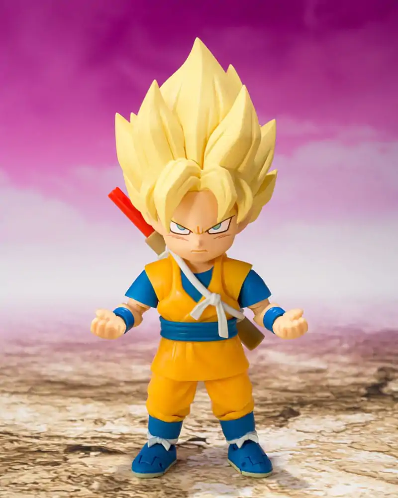 Dragon Ball S.H.Figuarts akcijska figura Super Saiyan Son Goku (mini) Daima 8 cm fotografija proizvoda