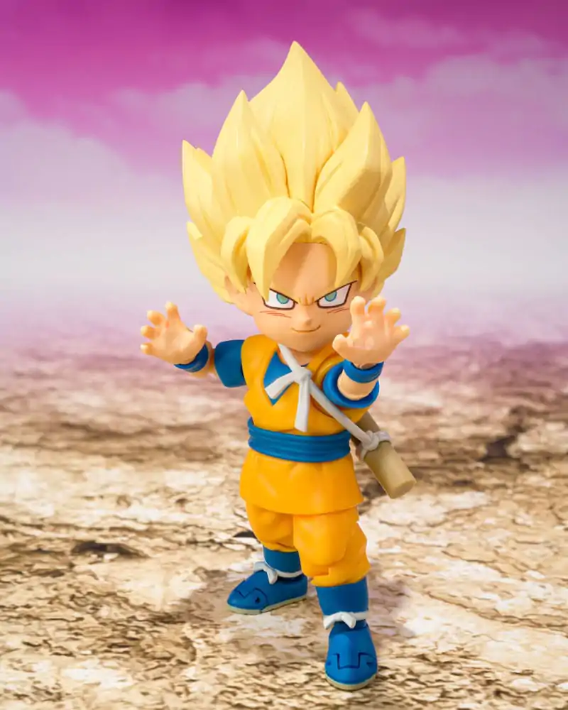 Dragon Ball S.H.Figuarts akcijska figura Super Saiyan Son Goku (mini) Daima 8 cm fotografija proizvoda