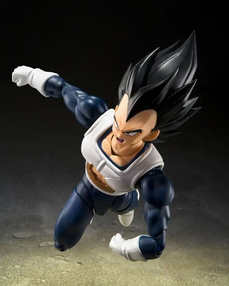 Dragon Ball S.H. Figuarts akcijska figura Vegeta Old Battle Clothes 14 cm fotografija proizvoda