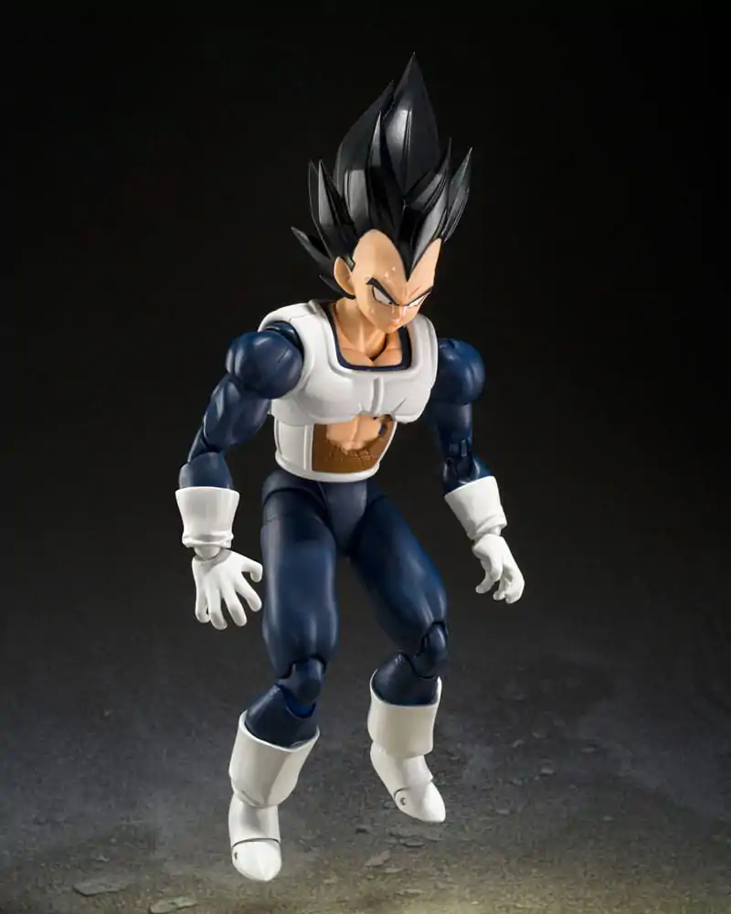 Dragon Ball S.H. Figuarts akcijska figura Vegeta Old Battle Clothes 14 cm fotografija proizvoda