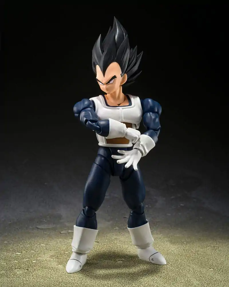 Dragon Ball S.H. Figuarts akcijska figura Vegeta Old Battle Clothes 14 cm fotografija proizvoda