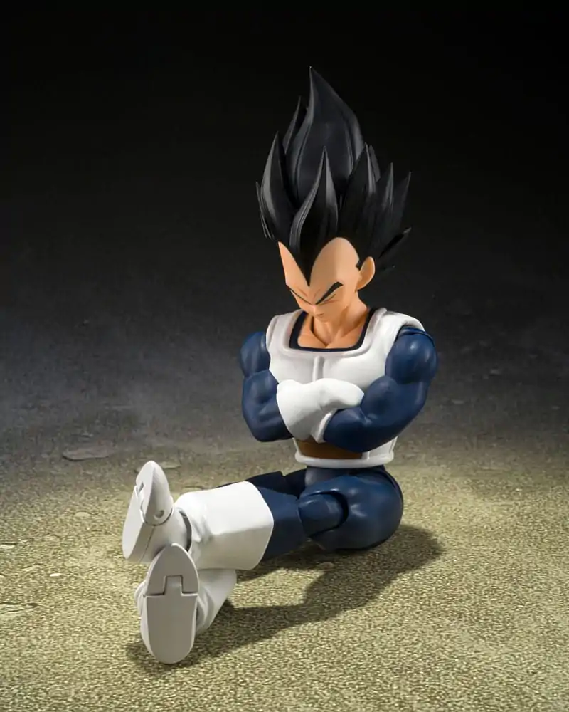 Dragon Ball S.H. Figuarts akcijska figura Vegeta Old Battle Clothes 14 cm fotografija proizvoda