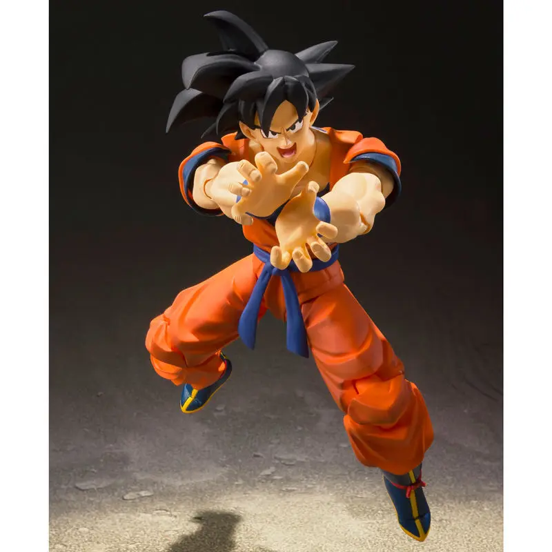 Dragonball Z S.H. Figuarts Akcijska figura Son Goku (A Saiyan Raised On Earth) 14 cm fotografija proizvoda