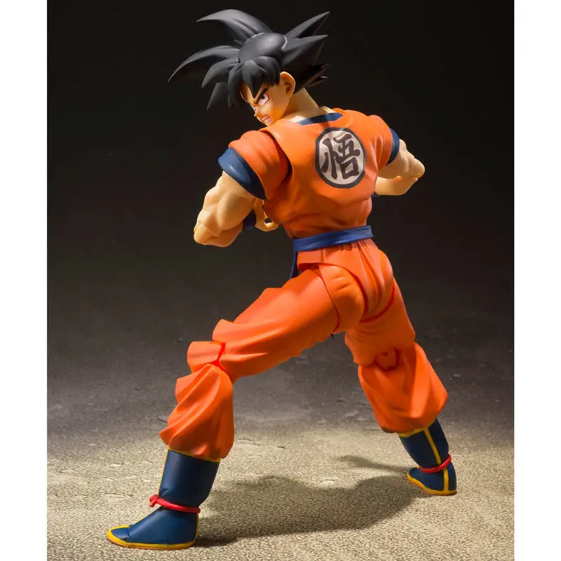 Dragonball Z S.H. Figuarts Akcijska figura Son Goku (A Saiyan Raised On Earth) 14 cm fotografija proizvoda