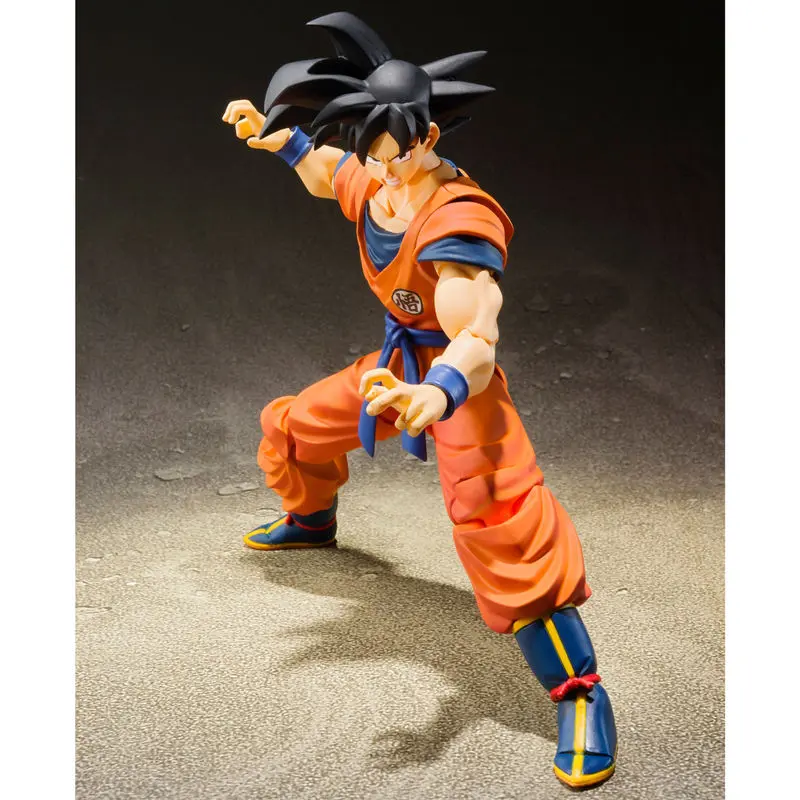 Dragonball Z S.H. Figuarts Akcijska figura Son Goku (A Saiyan Raised On Earth) 14 cm fotografija proizvoda