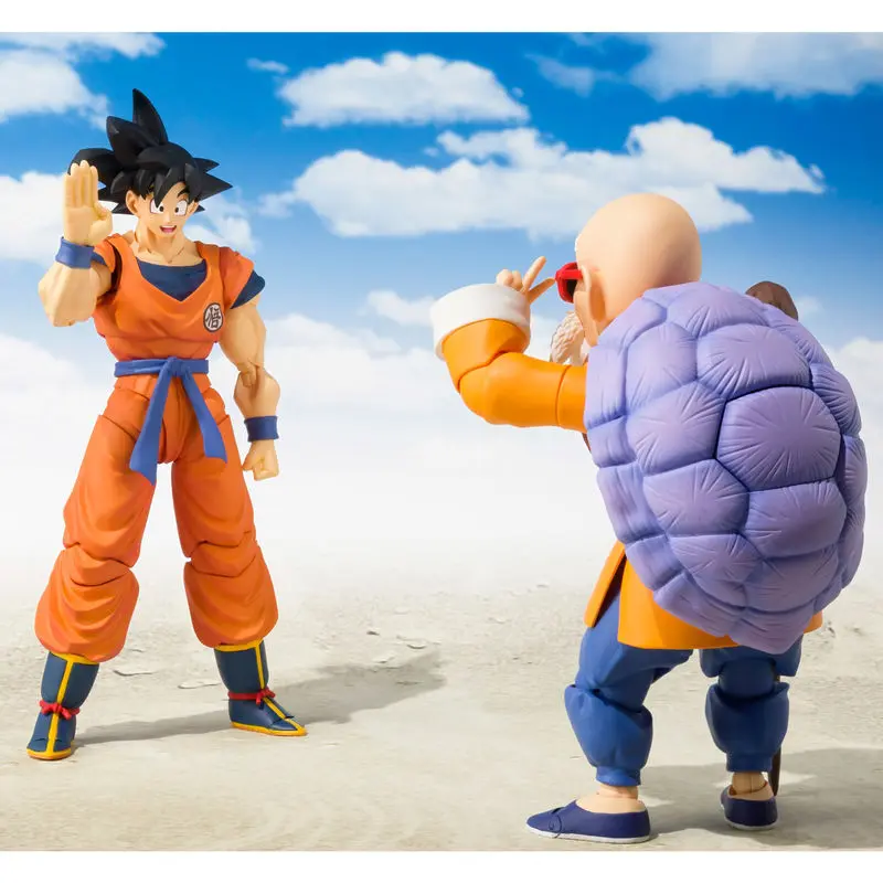 Dragonball Z S.H. Figuarts Akcijska figura Son Goku (A Saiyan Raised On Earth) 14 cm fotografija proizvoda