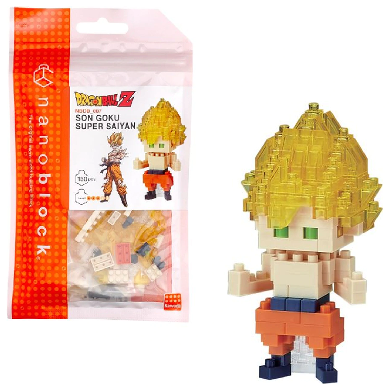 Dragon Ball Son Goku Super Saiyan figura Nanoblock 10 cm fotografija proizvoda