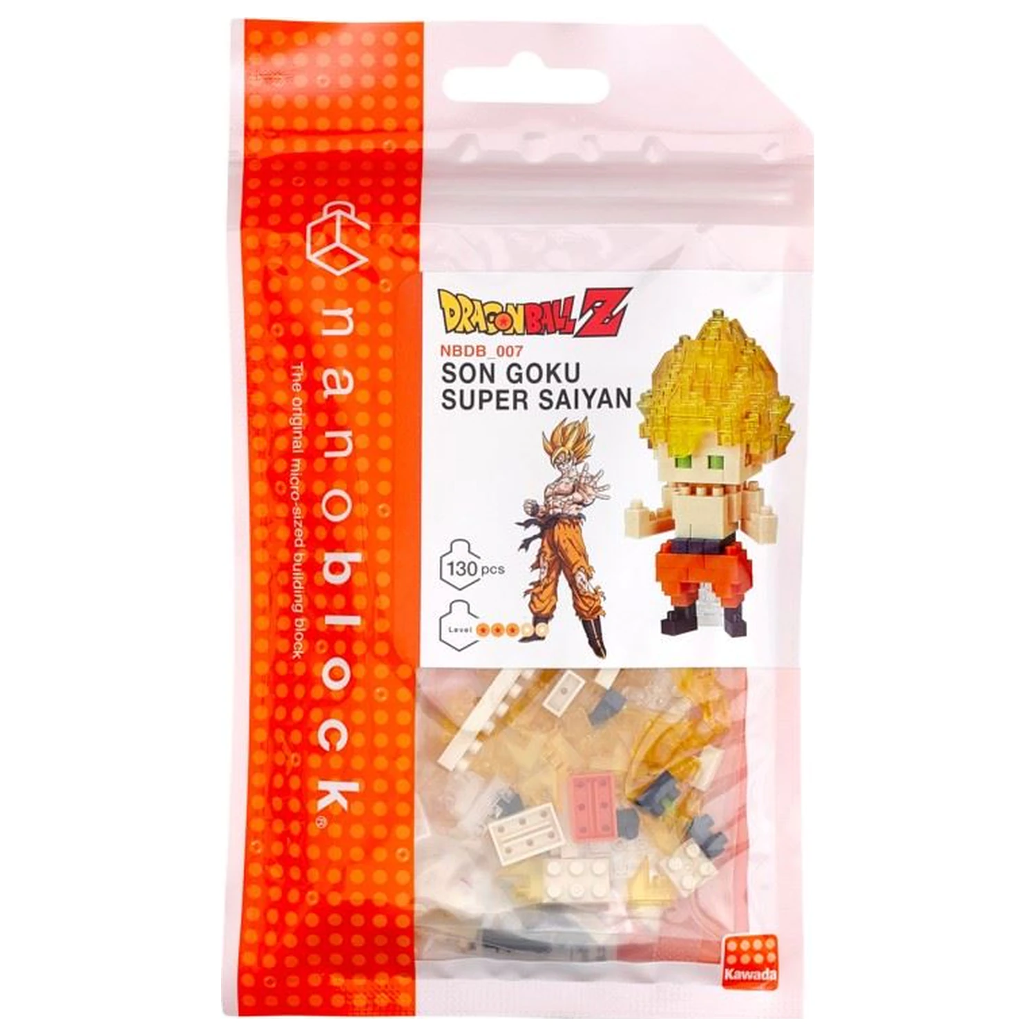 Dragon Ball Son Goku Super Saiyan figura Nanoblock 10 cm fotografija proizvoda