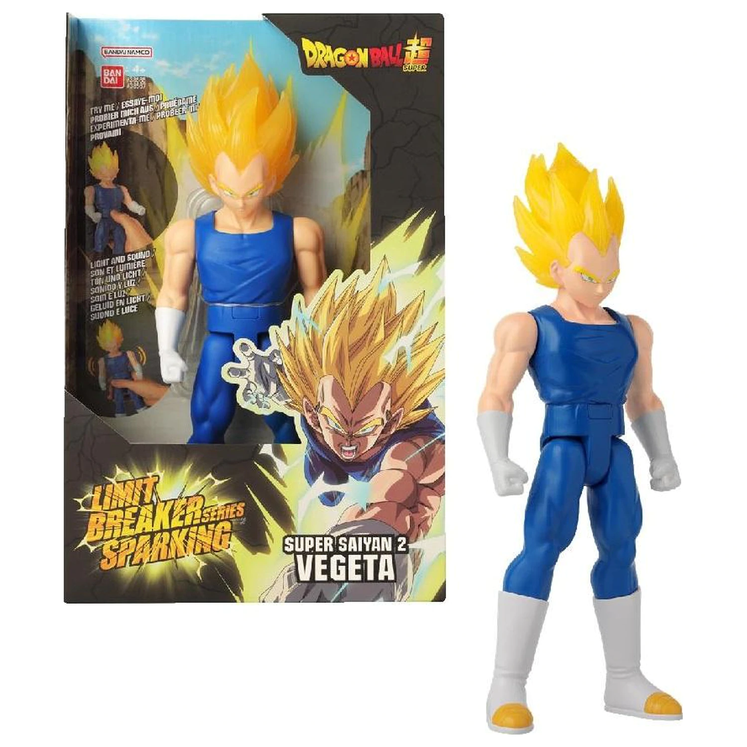 Dragon Ball SS2 Vegeta Limit Breaker Sparking figura 30 cm fotografija proizvoda
