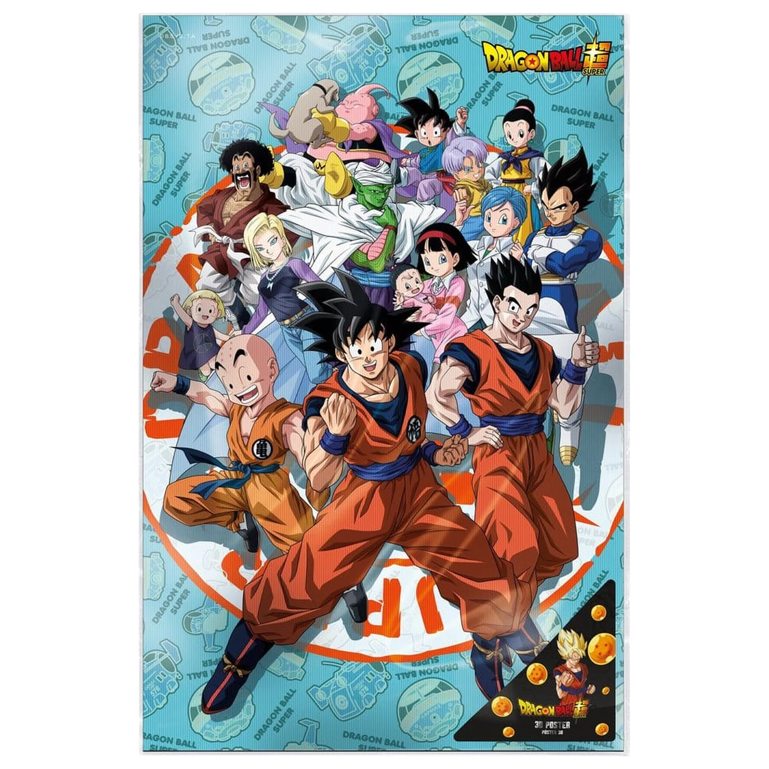 Dragon Ball Super 3D poster Universe Survival 38 x 58 cm fotografija proizvoda