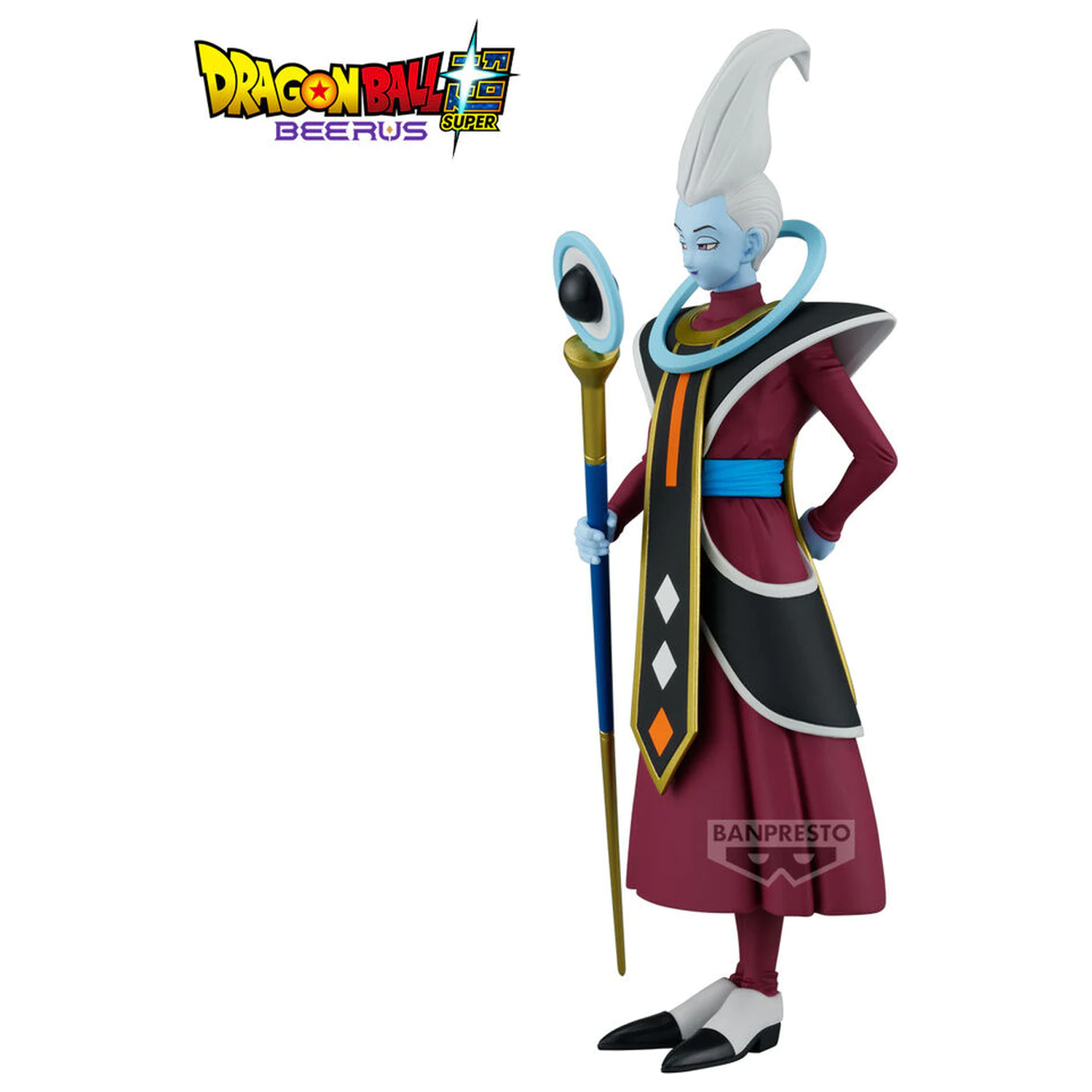 Dragon Ball Super Beerus Solid Edge Works Whis figura 22 cm fotografija proizvoda
