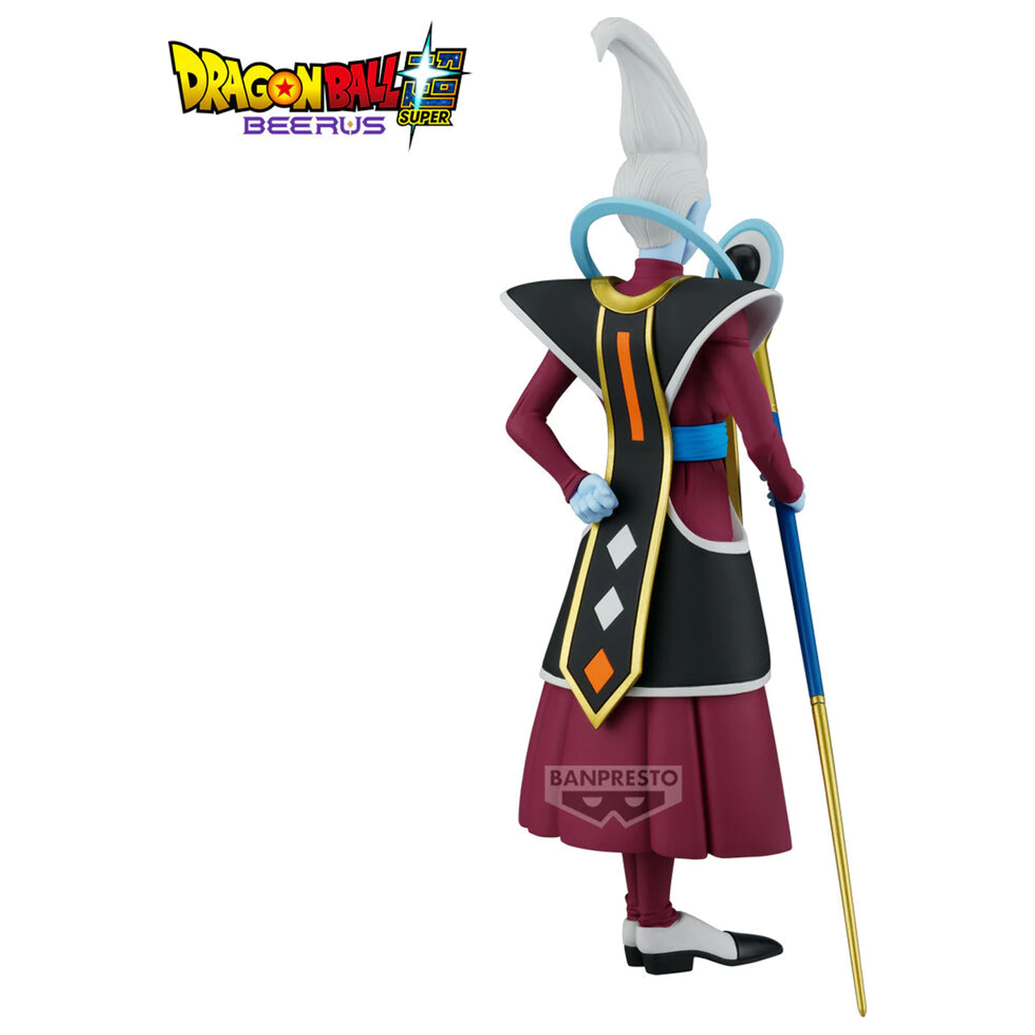 Dragon Ball Super Beerus Solid Edge Works Whis figura 22 cm fotografija proizvoda